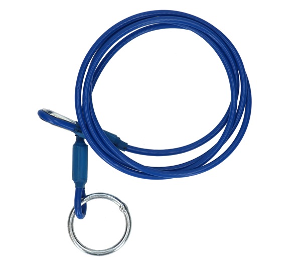 Drop Wire to Secure Web Lashing
