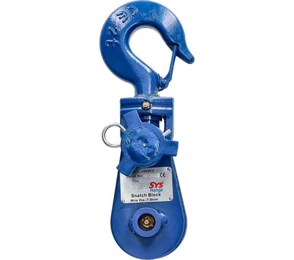Snatch Block - Hook Head · 2.0 Tonne WLL