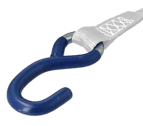 White Ratchet Strap Lashing System