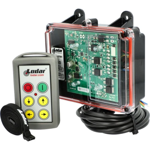 Image depicting Lodar · Wireless Radio Remote System · 4 Function Receiver & Transmitter