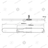 Tensys® · 30mm · 1.0 Tonne · Flat Web Sling - Endless · Dual Lift Loops