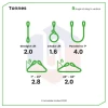 Tensys® · 2.0 Tonne · Flat Web Slings - Duplex