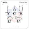Tensys® · 4.0 Tonne · Flat Web Slings - Duplex