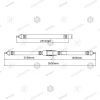 Tensys® · 50mm · 700daN · OB · Box Van Internal Strap · Claw Hooks
