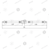 Tensys® · 50mm · 2000daN · OBLK · Box Van Internal Strap · Claw Hooks