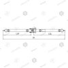 Tensys® · 50mm · 2000daN · WH · Box Van Internal Strap · Claw Hooks