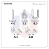Tensys® · 4.0 Tonne WLL · Roundsling - Endless Fibre