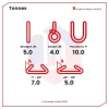 Tensys® · 5.0 Tonne WLL · Roundsling - Endless Fibre · 1.0m