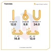 Tensys® · 12.0 Tonne WLL · Roundsling - Endless Fibre