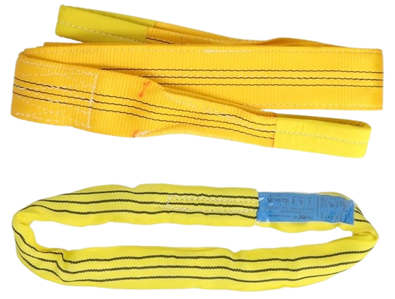Flat sling vs round sling